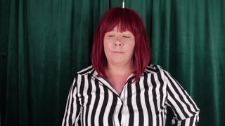 Redhead Teacher Gives You a Penectomy (and Quick JOI Before Cutting It off)